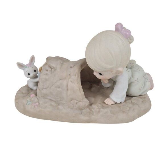 Precious Moments 521485 There’s A Light At The End Of The Tunnel Figurine - Picture 1 of 6